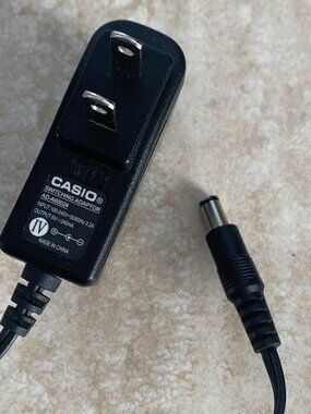 Genuine CASIO AD-A60024 AC Power Adapter 6V 240mA for Printing Calculators - OEM